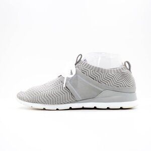 UGG Willows Gray Knit Lightweight Low Top Comfort Sneakers - 8